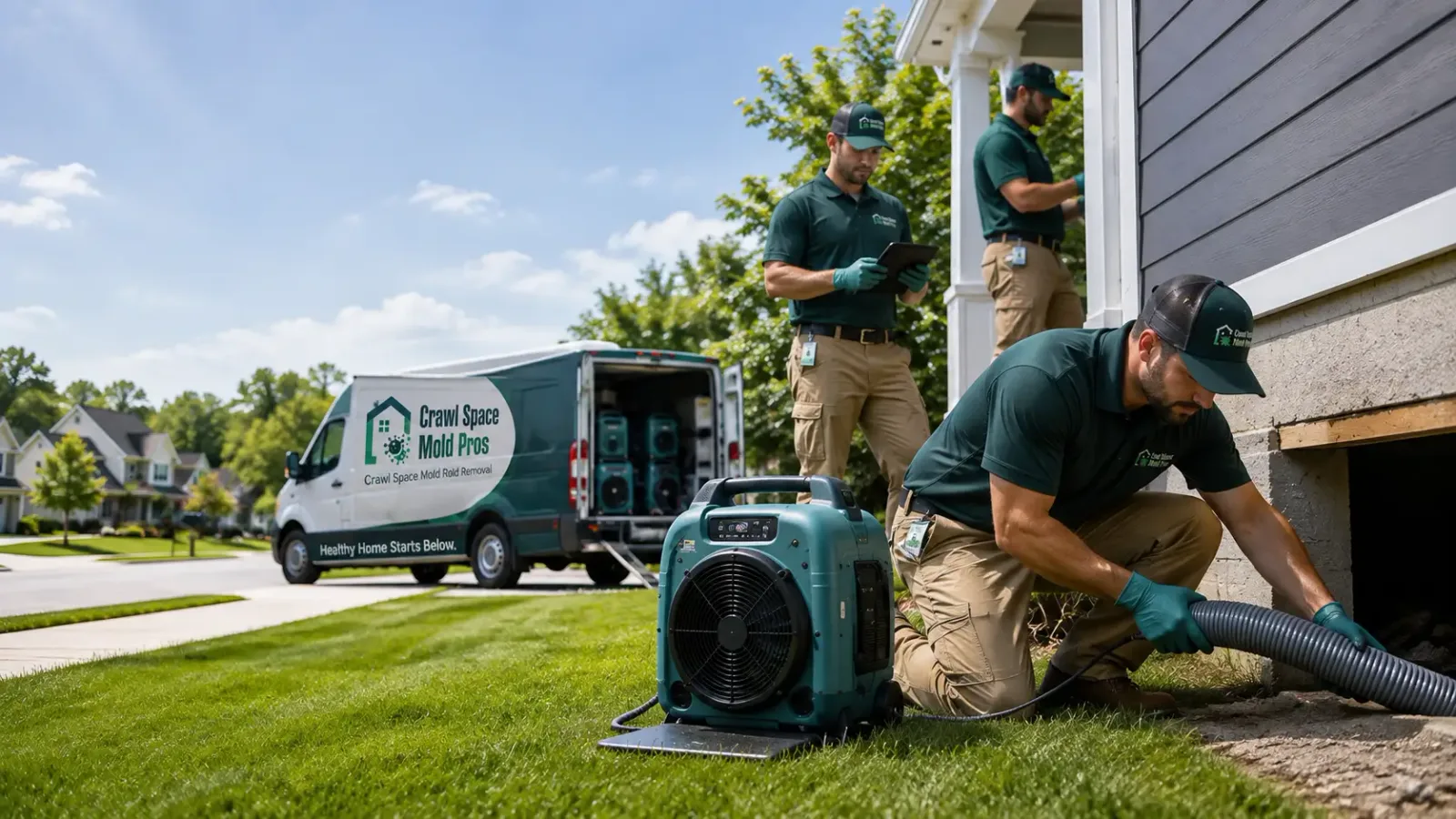 Crawl Space Mold Removal in Mauricetown, NJ